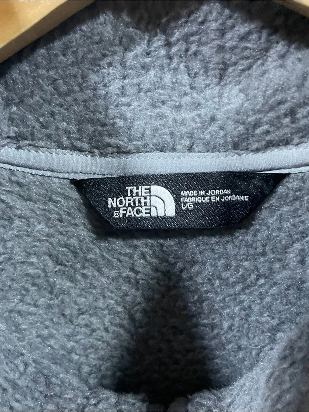 The North Face Gray Fleece Vest with Fisher Investments Embroidery